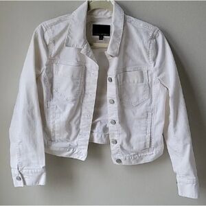 Classic White Denim Jacket